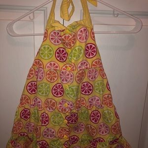 Gymboree Citrus Cooler Halter Sundress